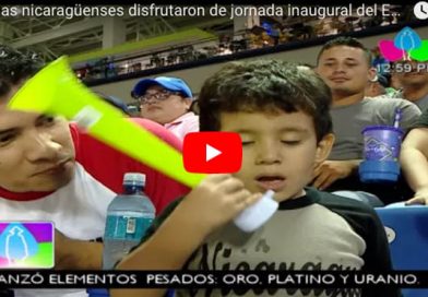 Familias nicaragüenses disfrutaron de jornada inaugural del Estadio de Béisbol Dennis Martínez