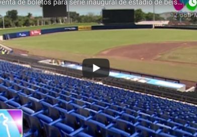 Inicia venta de boletos para serie inaugural de estadio de béisbol Dennis Martínez