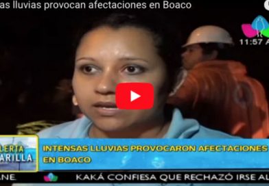 Intensas lluvias provocan afectaciones en Boaco