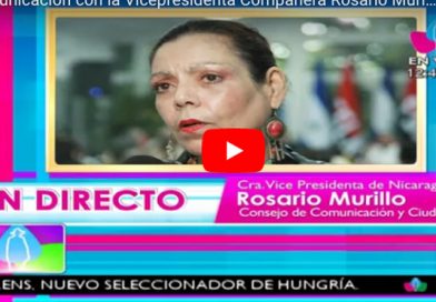 Comunicación con la Vicepresidenta Compañera Rosario Murillo, 31 de Octubre 2017