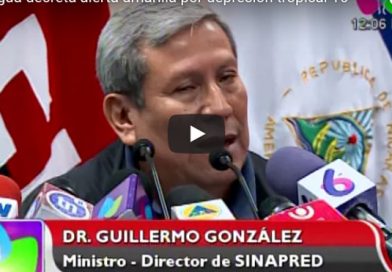 Nicaragua decreta alerta amarilla por depresión tropical 16