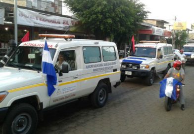Nueva Guinea: Zelaya Central ahora cuenta con 4 nuevas ambulancias