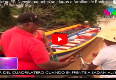 Gobierno FSLN envía paquetes solidarios a familias de Rosita y Bocana en Paiwas