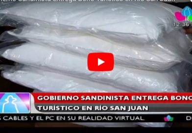 Gobierno Sandinista entrega Bono Turístico en Río San Juan
