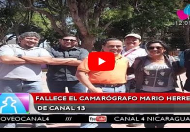 Fallece el camarógrafo Mario Herrera de Canal 13
