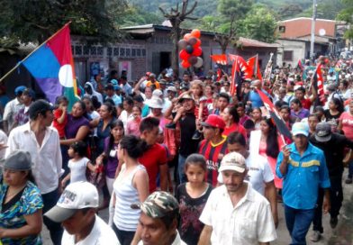 Por la continuidad del progreso familias de San Dionisio respaldan candidatos del FSLN