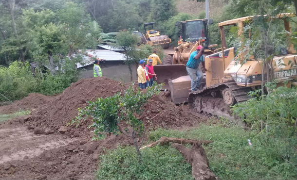 Lluvias causan daños en infraestructura vial en el departamento de Madriz 