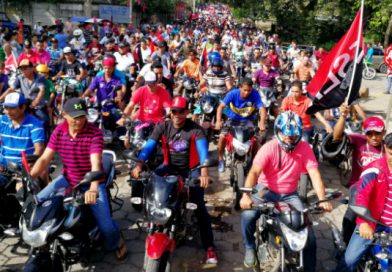 El Viejo expresó masivamente su respaldo al FSLN en el cierre de campaña