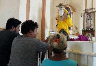 Masaya, cultura y tradición con la revestida de la peaña de San Jerónimo