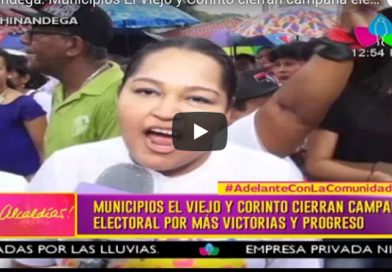 Chinandega: Municipios El Viejo y Corinto cierran campaña electoral por más victoria y progreso