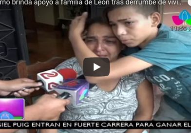 Gobierno brinda apoyo a familia de León tras derrumbe de vivienda
