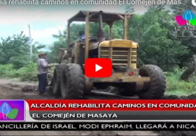 Alcaldía rehabilita caminos en comunidad El Comején de Masaya