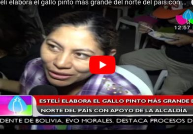 Estelí elabora el gallo pinto más grande del norte del país con apoyo de la Alcaldía
