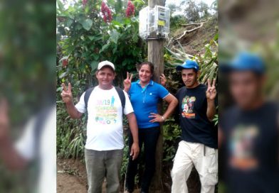 ENATREL lleva servicio energético a la comunidad "El Obraje" en Terrabona