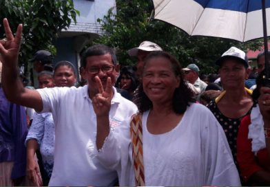 Espectacular cierre de campaña electoral en el municipio de Waspán