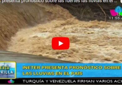 INETER presenta pronóstico sobre las fuertes las lluvias en el país