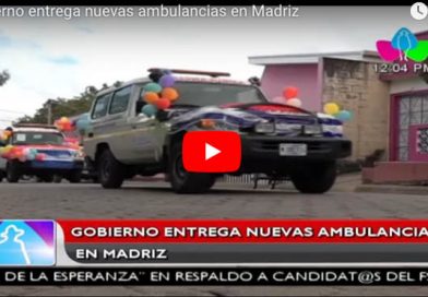 Gobierno entrega nuevas ambulancias en Madriz