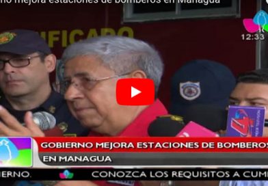 Gobierno mejora estaciones de bomberos en Managua