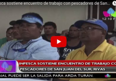 Inpesca sostiene encuentro de trabajo con pescadores de San Juan del Sur, Rivas