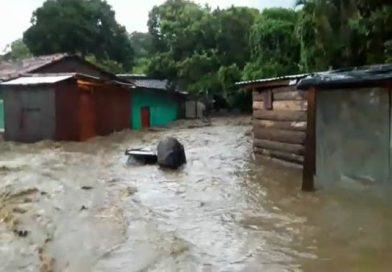 Fuertes lluvias provocan inundaciones en barrios del Jícaro, Nueva Segovia