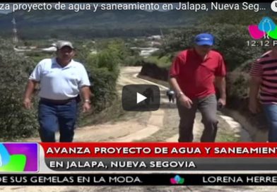Avanza proyecto de agua y saneamiento en Jalapa, Nueva Segovia