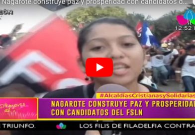 León: Nagarote construye paz y prosperidad con candidatos del FSLN