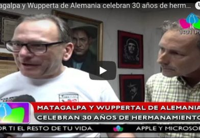 Matagalpa y Wupperta de Alemania celebran 30 años de hermanamiento