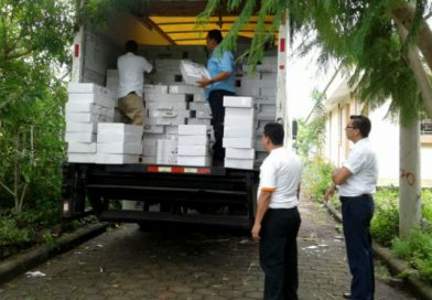 Llega Material Electoral al departamental de Matagalpa