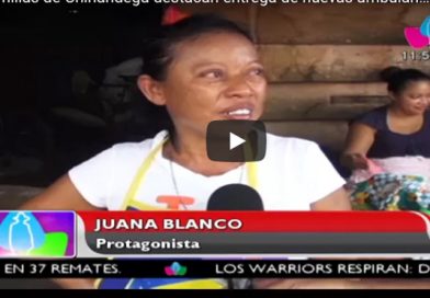 Familias de Chinandega destacan entrega de nuevas ambulancias