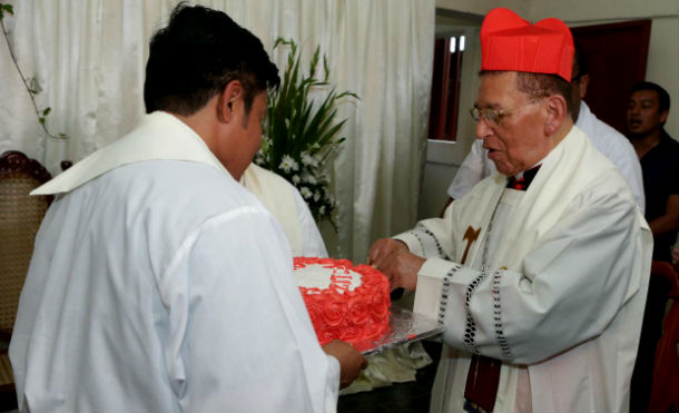 Parroquia San Francisco de Asís de Nagarote, celebró onomástico del Cardenal Miguel Obando
