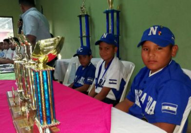 Chinandega: Juventud Sandinista recibe a peloteritos campeones de la categoría Sub 10