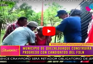 León: Municipio de Quezalguaque construirá progreso con candidatos del FSLN