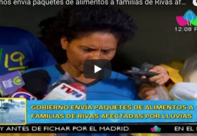 Gobierno brinda acompañamiento solidario a familias de Rivas