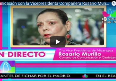 Comunicación con la Vicepresidenta Compañera Rosario Murillo, 06 octubre 2017