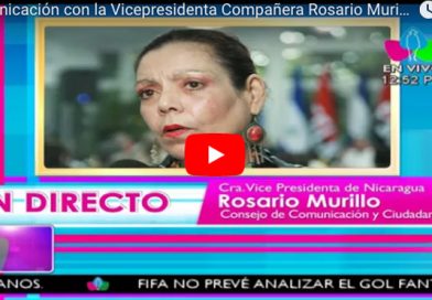 Comunicación con la Vicepresidenta Compañera Rosario Murillo, 12 octubre 2017