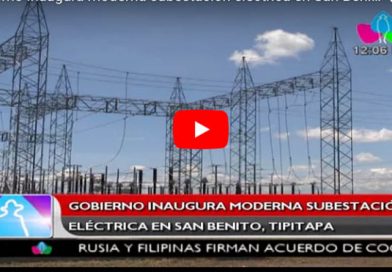 Gobierno inaugura moderna subestación eléctrica en San Benito, Tipitapa