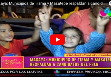 Masaya: Municipios de Tisma y Masatepe respaldan a candidatos del FSLN