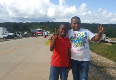 Familias de la RAAS inauguran tramo carretero Bluefields - San Francisco