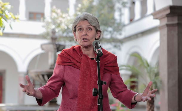 Compañera Rosario felicita a nueva directora de la UNESCO