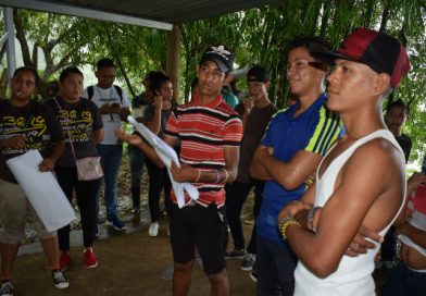 Jóvenes ambientalistas promueven valores de amor a la madre naturaleza