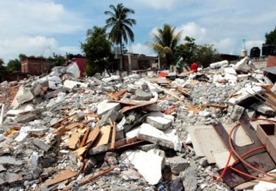 Anuncian plan para la reconstrucción de viviendas en México