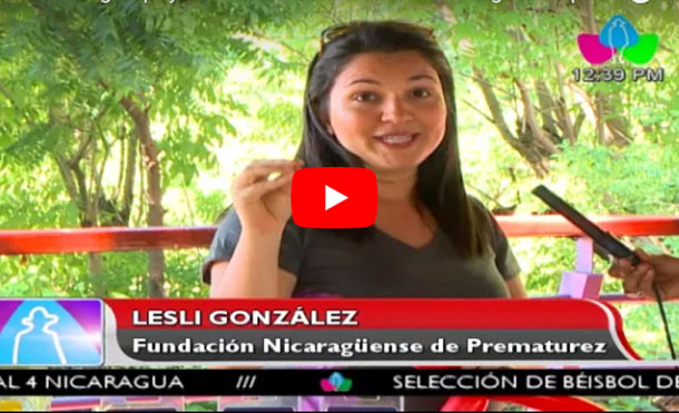 Canal 4 entrega apoyo solidario a Fundación Nicaragüense para Prematurez