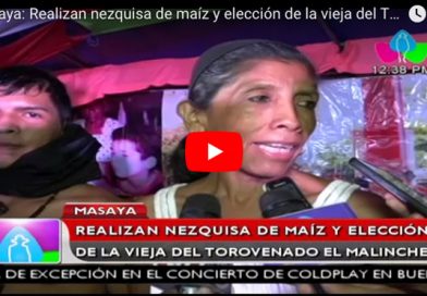 Masaya: Realizan nezquisa de maíz y elección de la vieja del Torovenado El Malinche