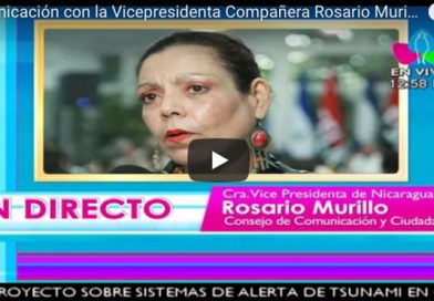 Comunicación con la Vicepresidenta Compañera Rosario Murillo, 24 de Noviembre 2017