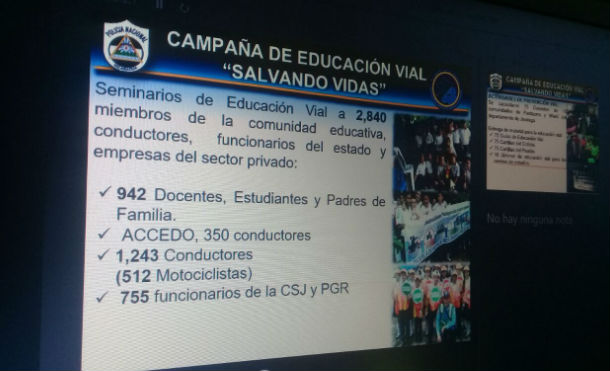 Campaña de educación vial de la Policía Nacional logra disminución de accidentes 