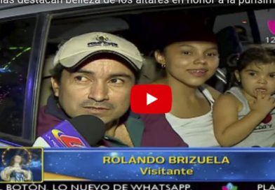 Familias destacan belleza de los altares en honor a la purísima Concepción de María