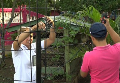 Gobierno municipal inicia decoración navideña en el parque central de Potosí