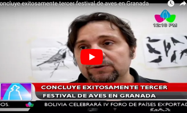 Concluye exitosamente tercer festival de aves en Granada