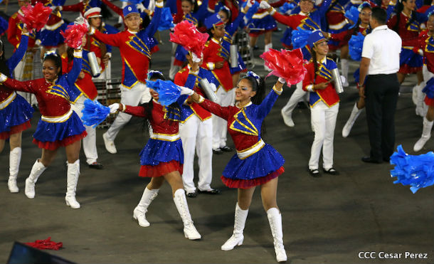 Bandas rítmicas y gimnasia en la inauguración de los XI Juegos Centroamericanos