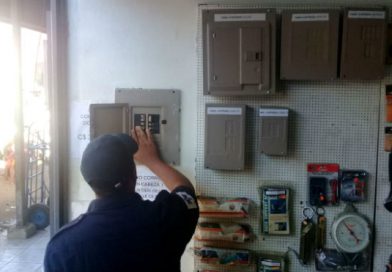Inspeccionan sistema eléctrico y rutas de evacuación en el Mercado Oriental